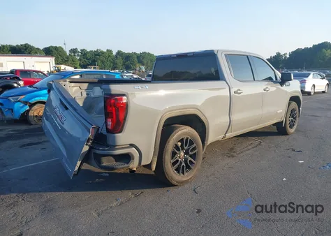 2024 GMC Sierra 1500 4Wd Standard Box Elevation from USA, damaged, VIN 3GTPUCEK2RG293973